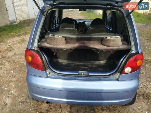 Синій Деу Матіз, об'ємом двигуна 0.8 л та пробігом 123 тис. км за 2450 $, фото 9 на Automoto.ua