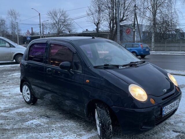 Синий Дэу Матиз, объемом двигателя 0.8 л и пробегом 154 тыс. км за 1800 $, фото 3 на Automoto.ua