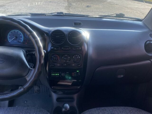 Синий Дэу Матиз, объемом двигателя 0.8 л и пробегом 537 тыс. км за 1500 $, фото 5 на Automoto.ua