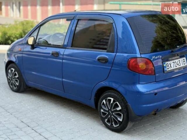 Синий Дэу Матиз, объемом двигателя 0.8 л и пробегом 112 тыс. км за 2700 $, фото 2 на Automoto.ua