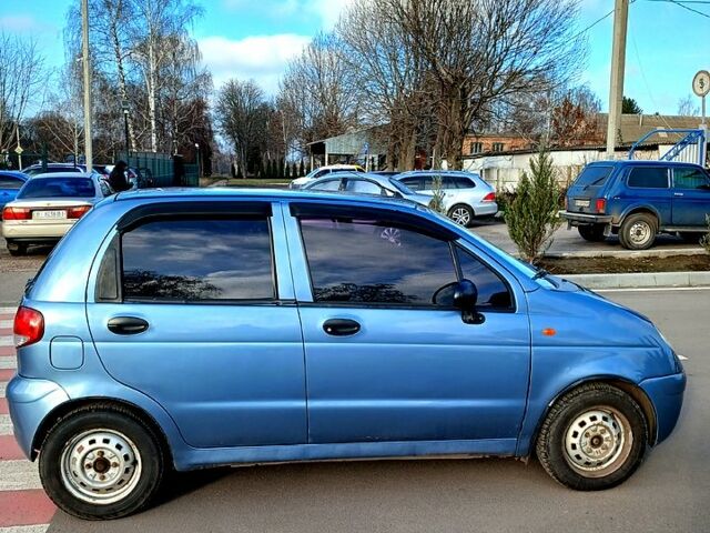 Синій Деу Матіз, об'ємом двигуна 0.8 л та пробігом 200 тис. км за 1800 $, фото 3 на Automoto.ua