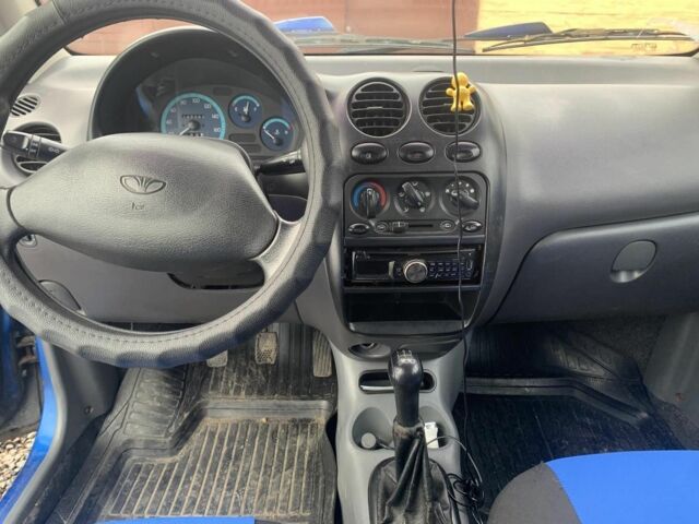 Синій Деу Матіз, об'ємом двигуна 0.8 л та пробігом 148 тис. км за 1750 $, фото 6 на Automoto.ua