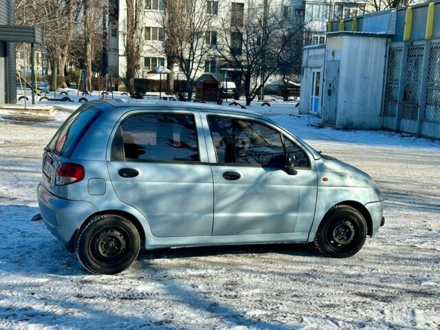 Синий Дэу Матиз, объемом двигателя 0.8 л и пробегом 150 тыс. км за 1500 $, фото 7 на Automoto.ua