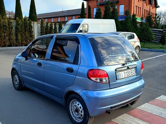 Синій Деу Матіз, об'ємом двигуна 0.8 л та пробігом 200 тис. км за 1800 $, фото 6 на Automoto.ua