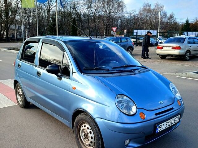 Синій Деу Матіз, об'ємом двигуна 0.8 л та пробігом 200 тис. км за 1800 $, фото 2 на Automoto.ua