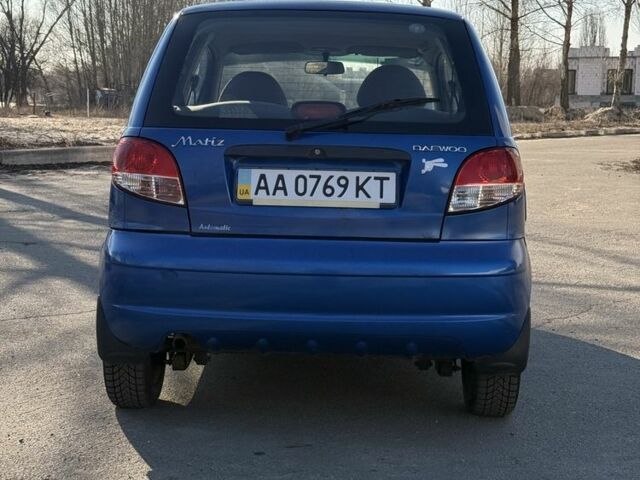 Синий Дэу Матиз, объемом двигателя 0.8 л и пробегом 105 тыс. км за 2300 $, фото 4 на Automoto.ua