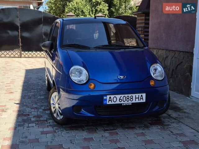 Синій Деу Матіз, об'ємом двигуна 0.8 л та пробігом 200 тис. км за 2500 $, фото 12 на Automoto.ua