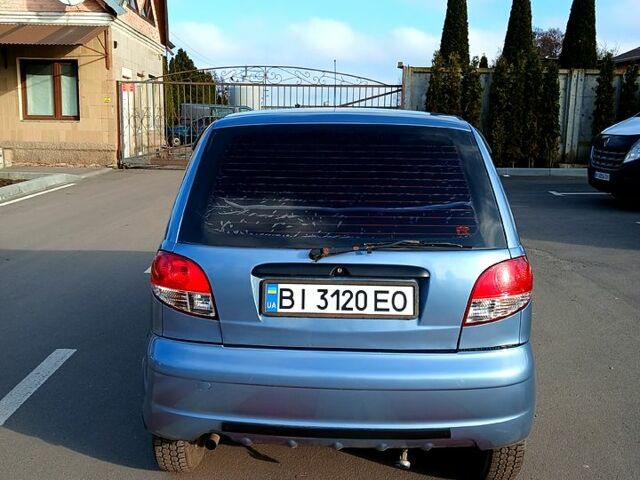 Синій Деу Матіз, об'ємом двигуна 0.8 л та пробігом 200 тис. км за 1800 $, фото 5 на Automoto.ua