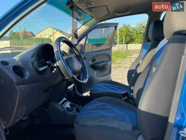 Синій Деу Матіз, об'ємом двигуна 0.8 л та пробігом 89 тис. км за 2000 $, фото 8 на Automoto.ua