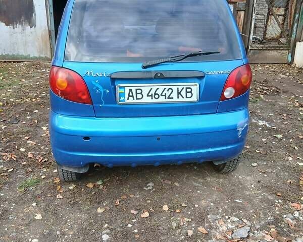 Синій Деу Матіз, об'ємом двигуна 0.8 л та пробігом 140 тис. км за 2400 $, фото 2 на Automoto.ua