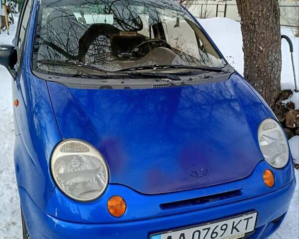 Синий Дэу Матиз, объемом двигателя 0 л и пробегом 106 тыс. км за 2200 $, фото 1 на Automoto.ua