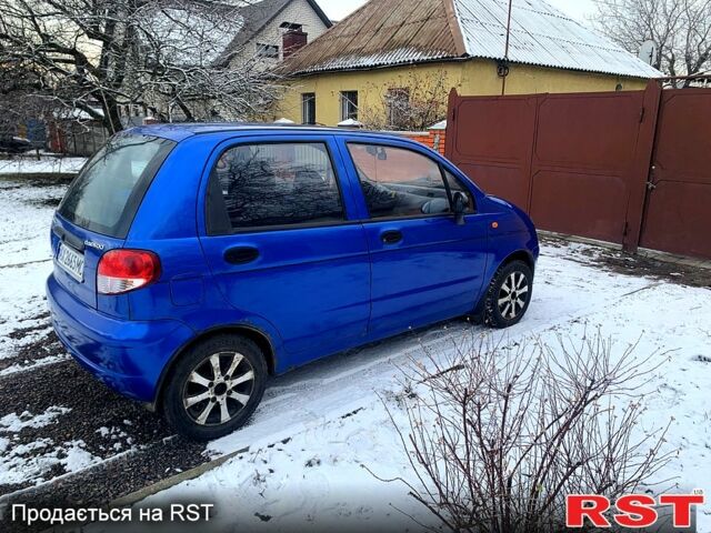 Синій Деу Матіз, об'ємом двигуна 0.8 л та пробігом 152 тис. км за 2000 $, фото 4 на Automoto.ua