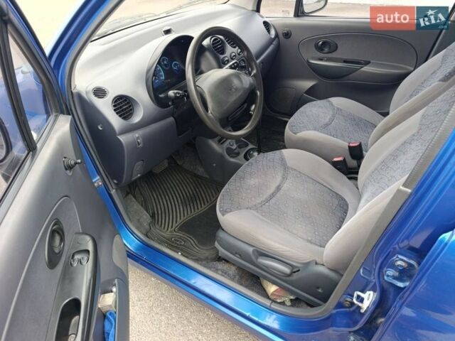 Синій Деу Матіз, об'ємом двигуна 0.8 л та пробігом 210 тис. км за 2999 $, фото 9 на Automoto.ua