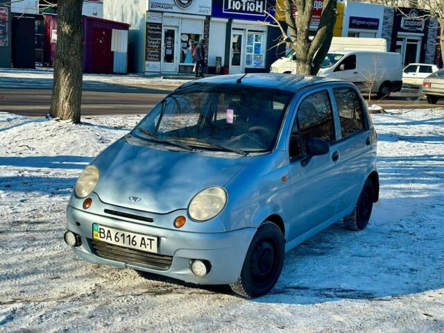 Синий Дэу Матиз, объемом двигателя 0.8 л и пробегом 150 тыс. км за 1500 $, фото 2 на Automoto.ua