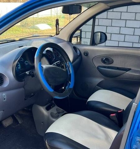 Синий Дэу Матиз, объемом двигателя 0.8 л и пробегом 116 тыс. км за 2900 $, фото 8 на Automoto.ua