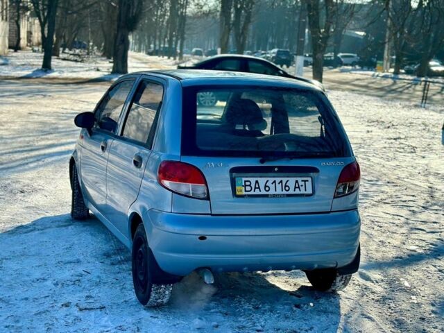 Синий Дэу Матиз, объемом двигателя 0.8 л и пробегом 150 тыс. км за 1500 $, фото 5 на Automoto.ua