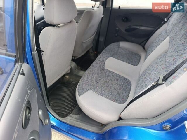 Синій Деу Матіз, об'ємом двигуна 0.8 л та пробігом 210 тис. км за 2999 $, фото 11 на Automoto.ua