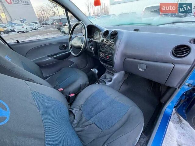 Синій Деу Матіз, об'ємом двигуна 0.8 л та пробігом 100 тис. км за 2490 $, фото 27 на Automoto.ua