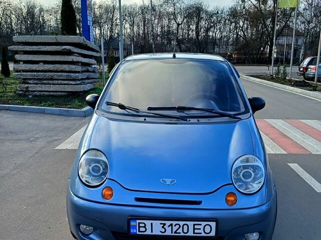Синій Деу Матіз, об'ємом двигуна 0.8 л та пробігом 200 тис. км за 1800 $, фото 1 на Automoto.ua