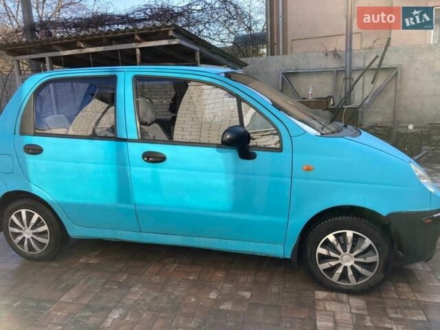 Синій Деу Матіз, об'ємом двигуна 0.8 л та пробігом 82 тис. км за 3500 $, фото 1 на Automoto.ua