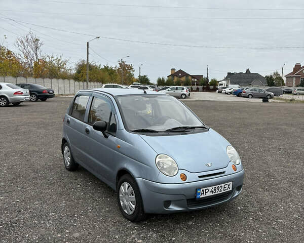 Синий Дэу Матиз, объемом двигателя 0.8 л и пробегом 85 тыс. км за 2700 $, фото 1 на Automoto.ua