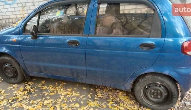 Синій Деу Матіз, об'ємом двигуна 0.8 л та пробігом 97 тис. км за 2500 $, фото 1 на Automoto.ua
