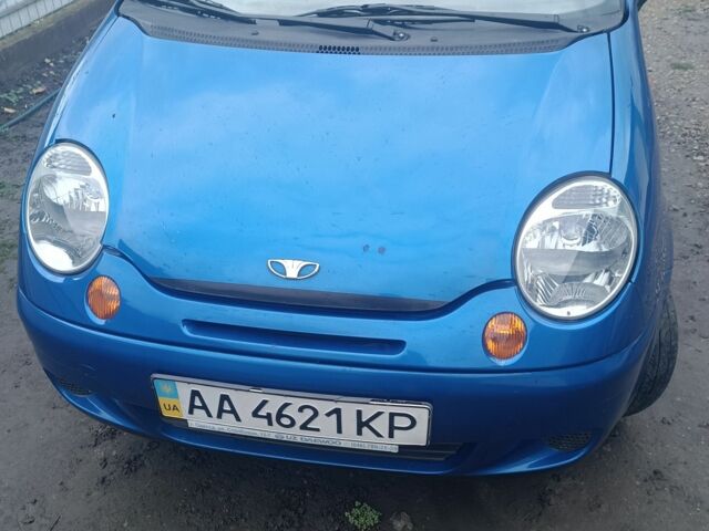 Синий Дэу Матиз, объемом двигателя 8 л и пробегом 108 тыс. км за 1450 $, фото 2 на Automoto.ua