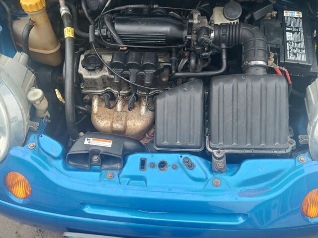 Синий Дэу Матиз, объемом двигателя 8 л и пробегом 108 тыс. км за 1450 $, фото 6 на Automoto.ua