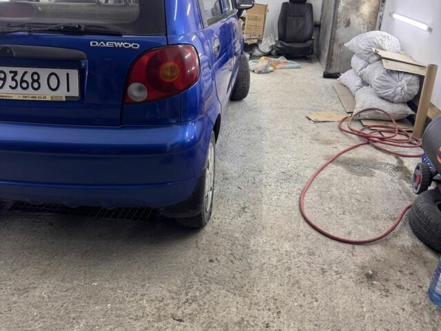 Синий Дэу Матиз, объемом двигателя 0.8 л и пробегом 150 тыс. км за 1500 $, фото 4 на Automoto.ua