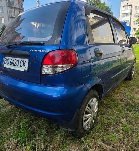Синий Дэу Матиз, объемом двигателя 0.8 л и пробегом 54 тыс. км за 2200 $, фото 6 на Automoto.ua
