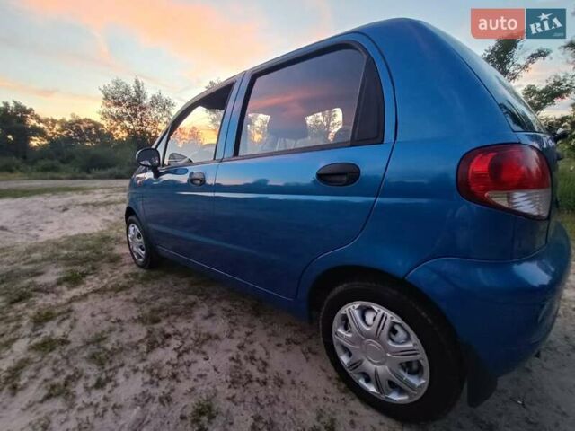 Синий Дэу Матиз, объемом двигателя 0.8 л и пробегом 168 тыс. км за 2500 $, фото 3 на Automoto.ua