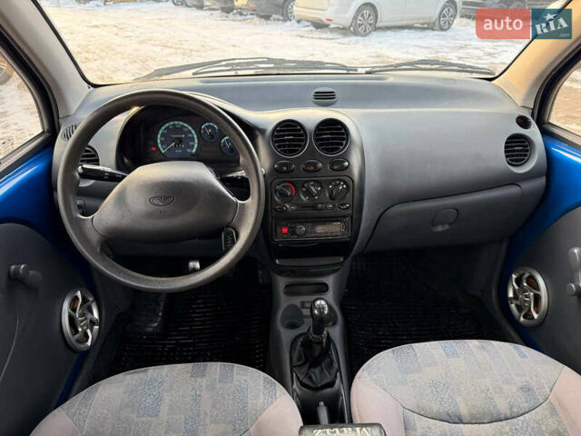 Синій Деу Матіз, об'ємом двигуна 0.8 л та пробігом 95 тис. км за 1899 $, фото 8 на Automoto.ua