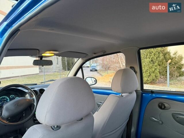 Синий Дэу Матиз, объемом двигателя 0.8 л и пробегом 57 тыс. км за 2750 $, фото 53 на Automoto.ua
