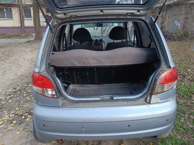 Синий Дэу Матиз, объемом двигателя 0.8 л и пробегом 183 тыс. км за 1500 $, фото 2 на Automoto.ua