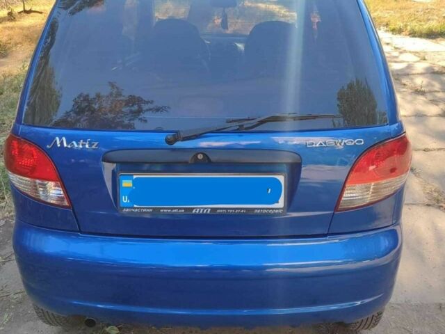 Синій Деу Матіз, об'ємом двигуна 0.8 л та пробігом 102 тис. км за 2700 $, фото 1 на Automoto.ua