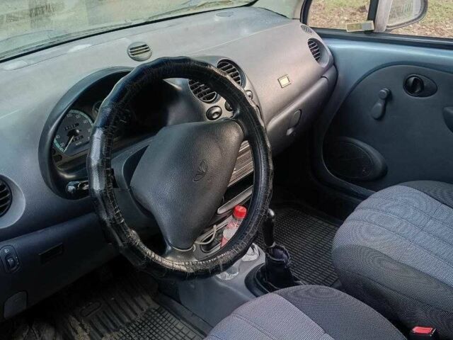 Синий Дэу Матиз, объемом двигателя 0.8 л и пробегом 183 тыс. км за 1500 $, фото 10 на Automoto.ua