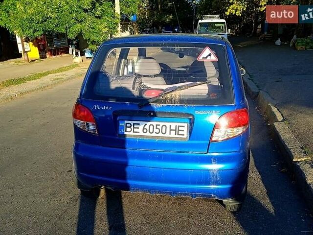 Синій Деу Матіз, об'ємом двигуна 0.8 л та пробігом 50 тис. км за 2500 $, фото 1 на Automoto.ua