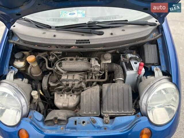 Синий Дэу Матиз, объемом двигателя 0.8 л и пробегом 67 тыс. км за 2000 $, фото 8 на Automoto.ua