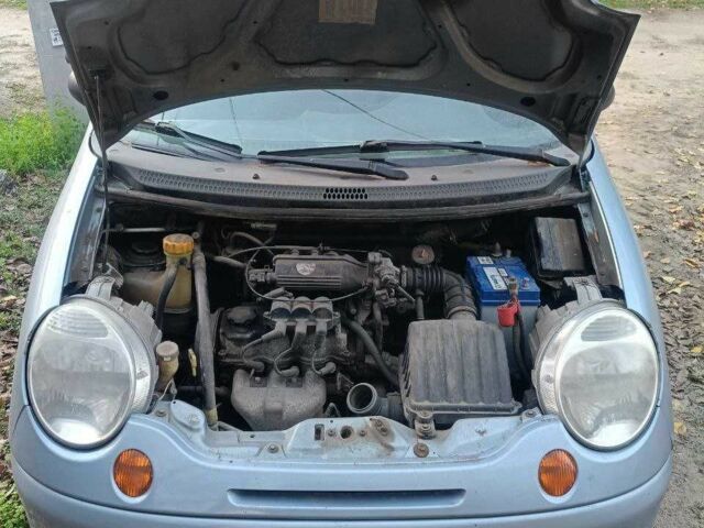 Синий Дэу Матиз, объемом двигателя 0.8 л и пробегом 183 тыс. км за 1500 $, фото 7 на Automoto.ua