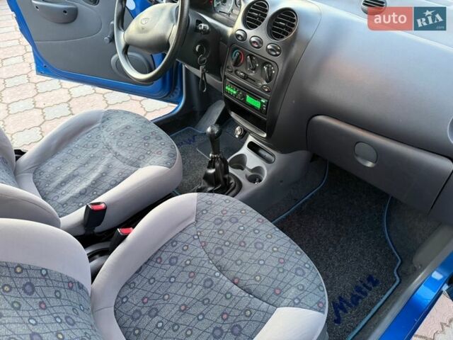 Синий Дэу Матиз, объемом двигателя 0.8 л и пробегом 57 тыс. км за 2750 $, фото 55 на Automoto.ua