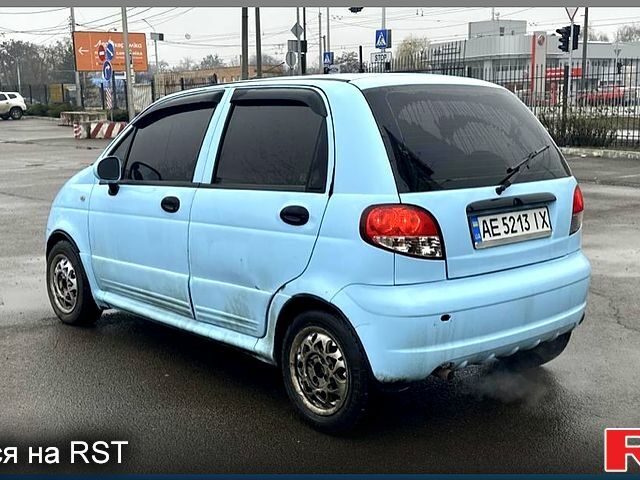 Синий Дэу Матиз, объемом двигателя 1 л и пробегом 191 тыс. км за 2000 $, фото 2 на Automoto.ua