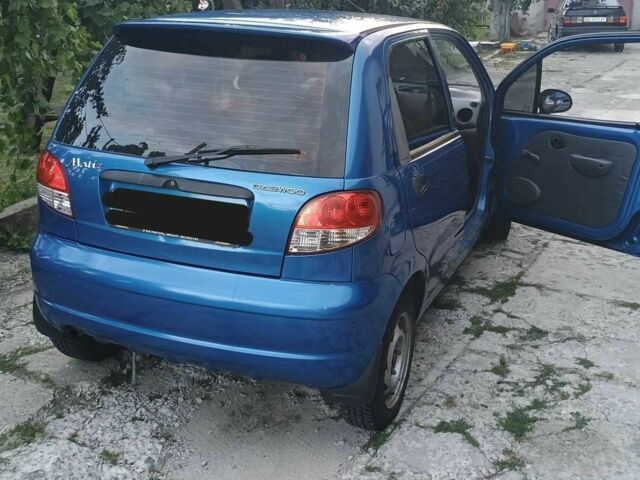 Синій Деу Матіз, об'ємом двигуна 0.8 л та пробігом 146 тис. км за 1950 $, фото 5 на Automoto.ua