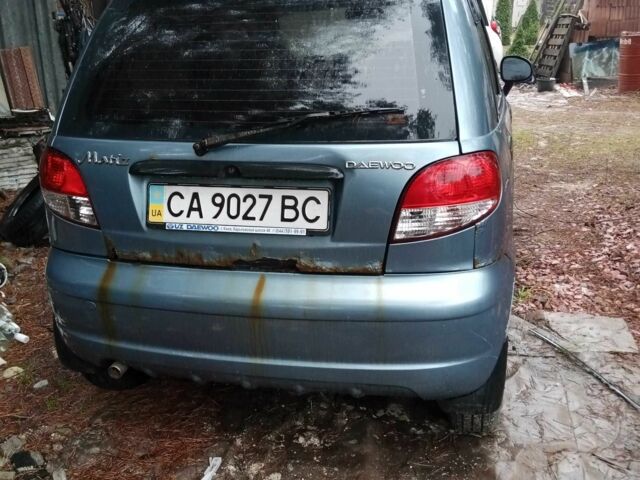Синій Деу Матіз, об'ємом двигуна 8 л та пробігом 119 тис. км за 1400 $, фото 1 на Automoto.ua