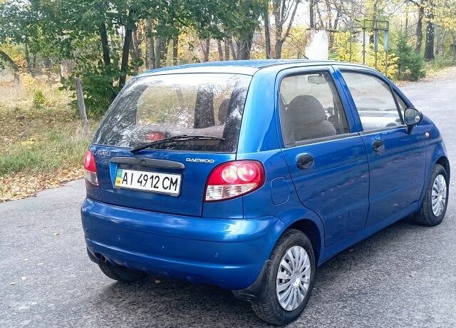 Синій Деу Матіз, об'ємом двигуна 0 л та пробігом 130 тис. км за 2200 $, фото 7 на Automoto.ua