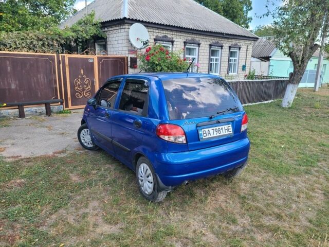 Синій Деу Матіз, об'ємом двигуна 0.8 л та пробігом 144 тис. км за 2300 $, фото 2 на Automoto.ua