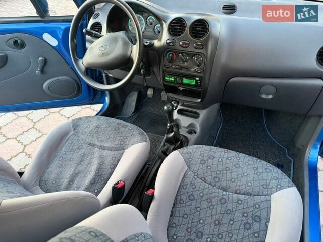 Синий Дэу Матиз, объемом двигателя 0.8 л и пробегом 57 тыс. км за 2750 $, фото 47 на Automoto.ua