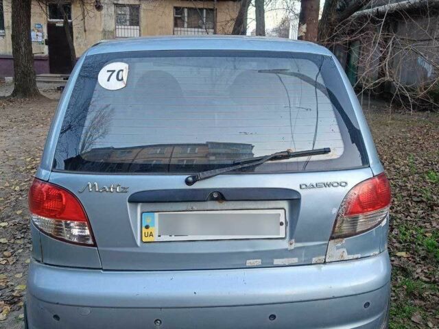 Синий Дэу Матиз, объемом двигателя 0.8 л и пробегом 183 тыс. км за 1500 $, фото 5 на Automoto.ua