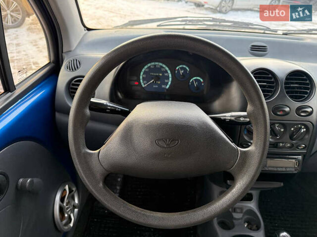 Синій Деу Матіз, об'ємом двигуна 0.8 л та пробігом 95 тис. км за 1899 $, фото 6 на Automoto.ua