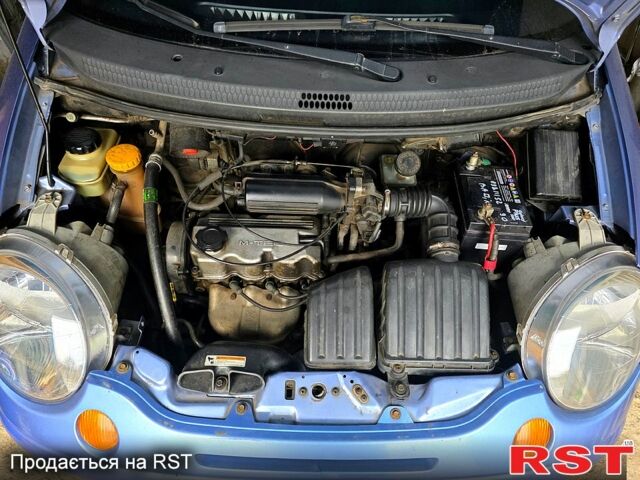 Синий Дэу Матиз, объемом двигателя 0.8 л и пробегом 100 тыс. км за 2800 $, фото 3 на Automoto.ua