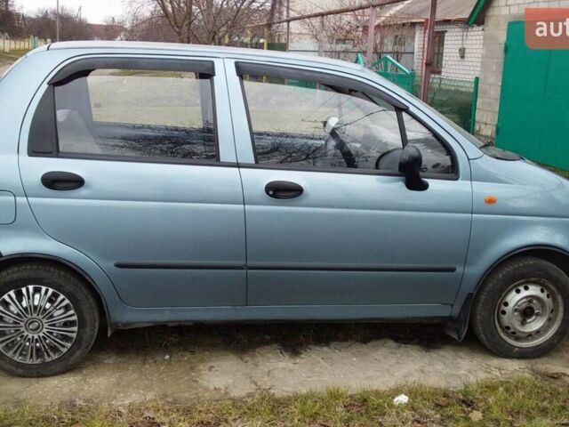 Синий Дэу Матиз, объемом двигателя 0.8 л и пробегом 45 тыс. км за 3200 $, фото 1 на Automoto.ua